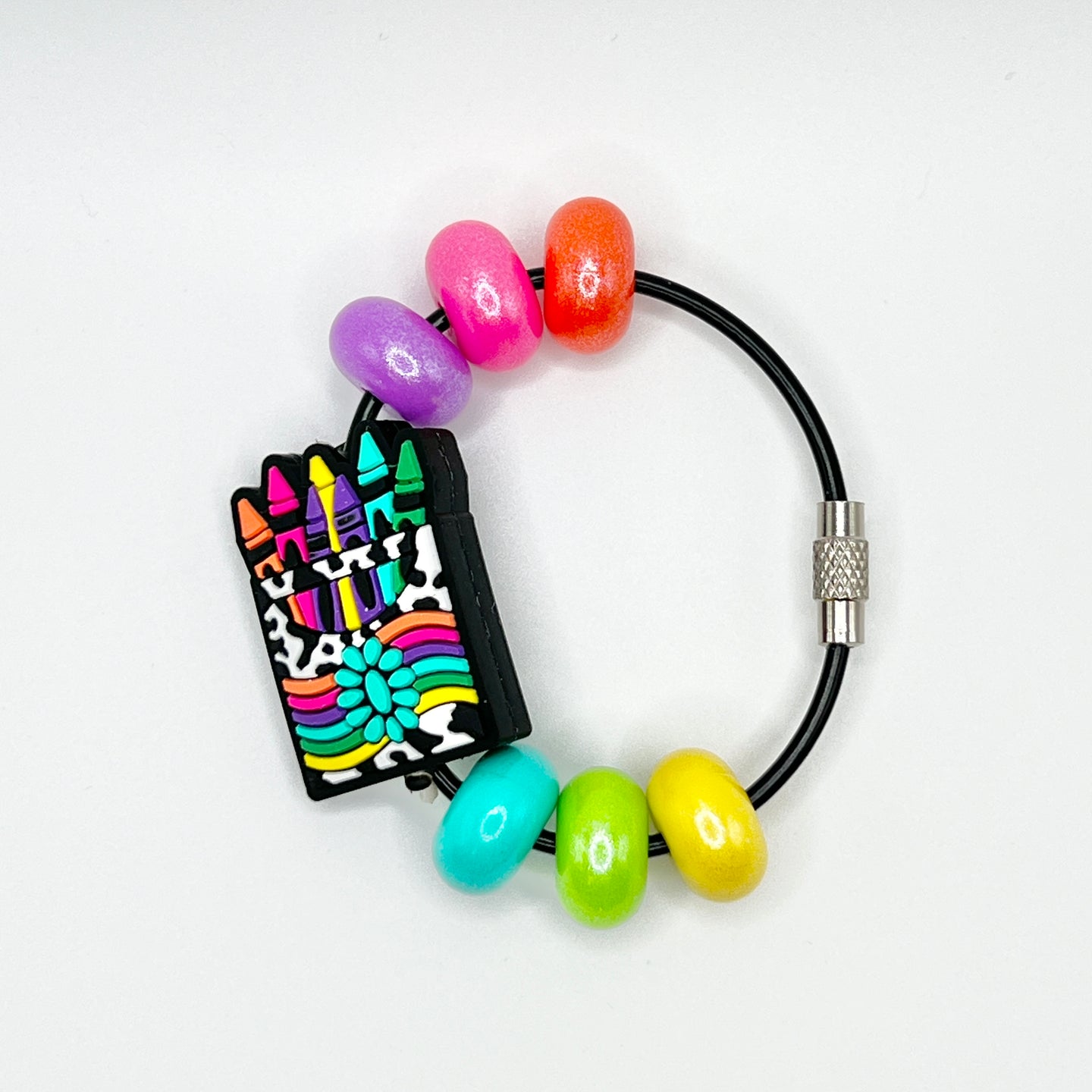 Western Crayons Cup Charm